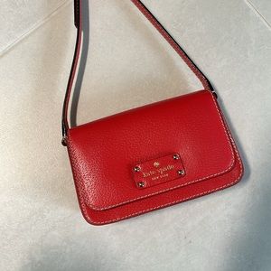 Kate Spade Vibrant Red Crossbody Bag